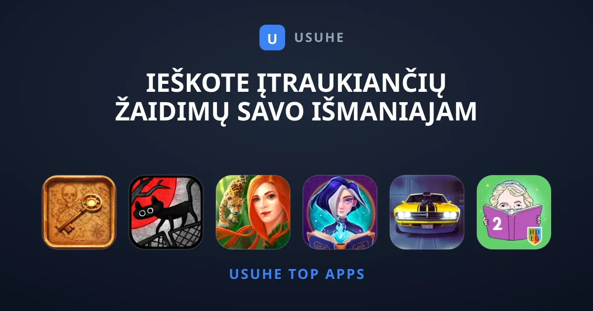 Ieškote Įtraukiančių Žaidimų Savo Išmaniajam Telefonui?